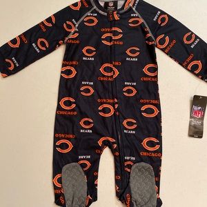 NFL TEAM APPAREL Chicago Bears 12 Month Pajama